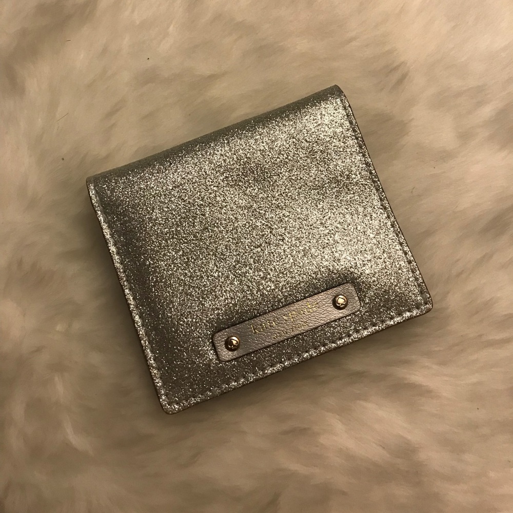 Kate Spade glitter wallet